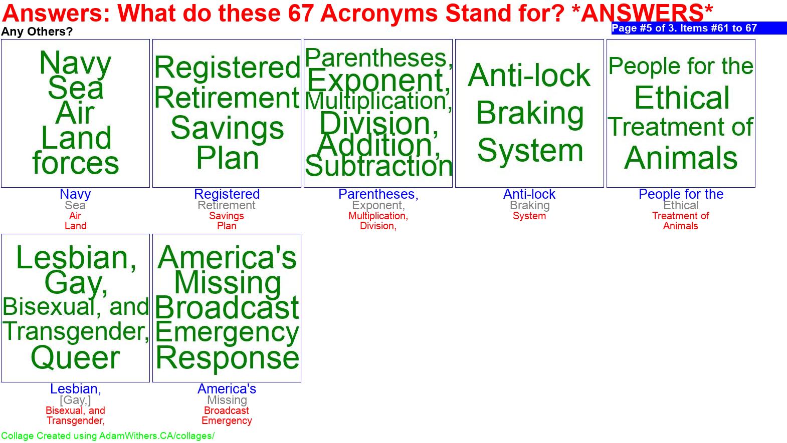 CollageA: guessAcronymAnswers Page 5